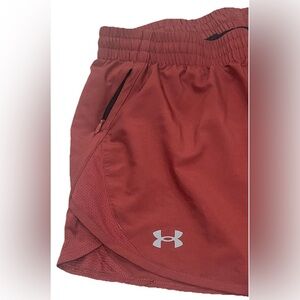 Under Armour women’s Rust Red Athletic Shorts